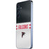 NFL Atlanta Falcons White Striped Galaxy A55 5G Skin