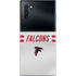 NFL Atlanta Falcons White Striped Galaxy Note 10 Plus Skin