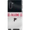 NFL Atlanta Falcons White Striped Galaxy Note 10 Pro Case
