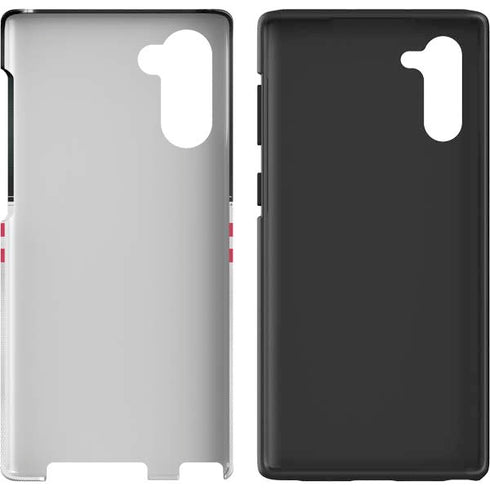 NFL Atlanta Falcons White Striped Galaxy Note 10 Pro Case