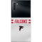 NFL Atlanta Falcons White Striped Galaxy Note 10 Skin
