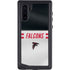 NFL Atlanta Falcons White Striped Galaxy Cases