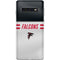 NFL Atlanta Falcons White Striped Galaxy S10 Skin