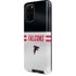NFL Atlanta Falcons White Striped Galaxy S20 Plus Pro Case