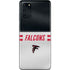 NFL Atlanta Falcons White Striped Galaxy S20 Plus Skin