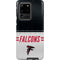 NFL Atlanta Falcons White Striped Galaxy S20 Ultra 5G Pro Case