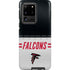 NFL Atlanta Falcons White Striped Galaxy S20 Ultra 5G Pro Case