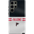 NFL Atlanta Falcons White Striped Galaxy S23 Ultra Pro Case