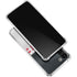 NFL Atlanta Falcons White Striped Galaxy S24 FE Clear Case