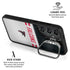 NFL Atlanta Falcons White Striped Galaxy S25 Plus Kickstand Case