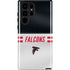 NFL Atlanta Falcons White Striped Galaxy S25 Ultra Impact Case