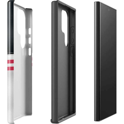 NFL Atlanta Falcons White Striped Galaxy S25 Ultra Impact Case