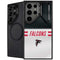 NFL Atlanta Falcons White Striped Galaxy S24 Ultra Kickstand Case