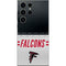 NFL Atlanta Falcons White Striped Galaxy S25 Ultra Skin
