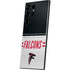NFL Atlanta Falcons White Striped Galaxy S25 Ultra Skin