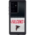 NFL Atlanta Falcons White Striped Galaxy S24 Ultra Waterproof Case