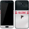NFL Atlanta Falcons White Striped Galaxy S7 Skin
