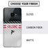 NFL Atlanta Falcons White Striped Galaxy S9 Skin