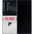 NFL Atlanta Falcons White Striped Galaxy Z Fold6 Skin