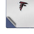 NFL Atlanta Falcons White Striped Galaxy Z Fold6 Skin