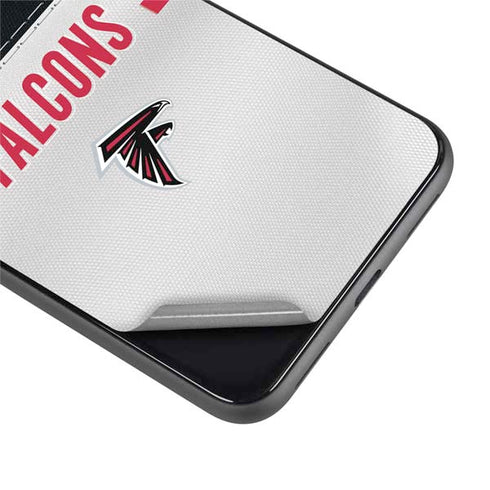 NFL Atlanta Falcons White Striped Google Pixel 4 XL Skin