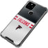 NFL Atlanta Falcons White Striped Google Pixel 5 Clear Case