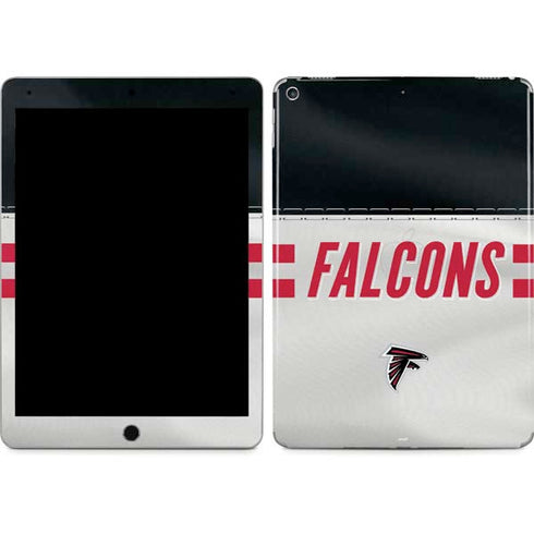 NFL Atlanta Falcons White Striped iPad Skins