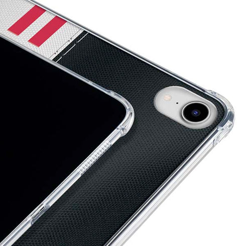 NFL Atlanta Falcons White Striped iPad 11th Gen (2025) Clear Case