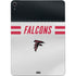 NFL Atlanta Falcons White Striped Apple iPad Air Skin