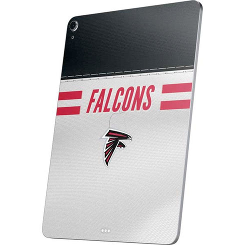 NFL Atlanta Falcons White Striped Apple iPad Air Skin