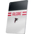 NFL Atlanta Falcons White Striped Apple iPad Air Skin