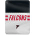 NFL Atlanta Falcons White Striped Apple iPad Pro Skin
