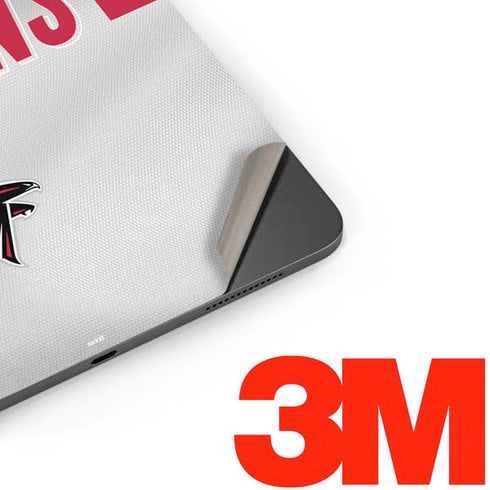 NFL Atlanta Falcons White Striped Apple iPad Pro Skin