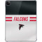 NFL Atlanta Falcons White Striped iPad Pro 11in (2024) Clear Case