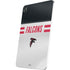 NFL Atlanta Falcons White Striped iPad Pro 13in M4 (2024) Skin