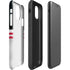 NFL Atlanta Falcons White Striped iPhone 11 Impact Case