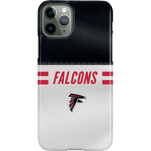 NFL Atlanta Falcons White Striped iPhone 11 Pro Lite Case