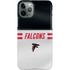 NFL Atlanta Falcons White Striped iPhone 11 Pro Lite Case