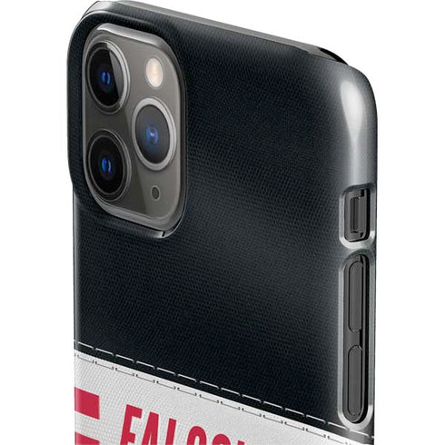 NFL Atlanta Falcons White Striped iPhone 11 Pro Lite Case