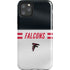 NFL Atlanta Falcons White Striped iPhone 11 Pro Max Impact Case