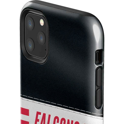 NFL Atlanta Falcons White Striped iPhone 11 Pro Max Impact Case