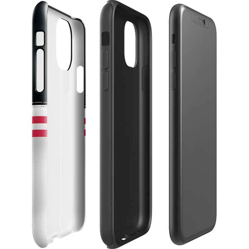 NFL Atlanta Falcons White Striped iPhone 11 Pro Max Impact Case
