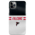 NFL Atlanta Falcons White Striped iPhone 11 Pro Max Lite Case