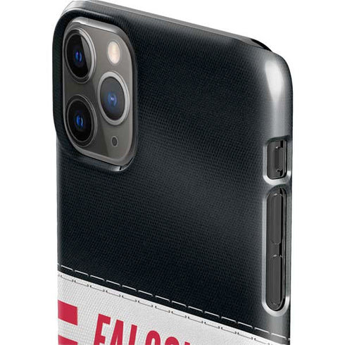 NFL Atlanta Falcons White Striped iPhone 11 Pro Max Lite Case