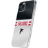 NFL Atlanta Falcons White Striped iPhone 11 Pro Skin
