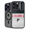 NFL Atlanta Falcons White Striped iPhone 13 Pro Kickstand Case