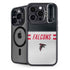 NFL Atlanta Falcons White Striped iPhone 13 Pro Kickstand Case