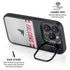 NFL Atlanta Falcons White Striped iPhone 13 Pro Kickstand Case