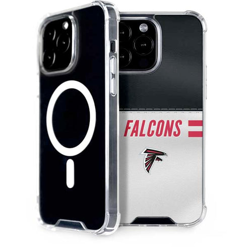 NFL Atlanta Falcons White Striped iPhone Cases