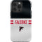 NFL Atlanta Falcons White Striped iPhone 15 Pro Impact Case